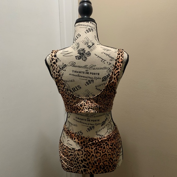Victoria’s Secret Lagos Cut Out High Waisted Bikini Set, leopard print, 2 sizes - Picture 3 of 7